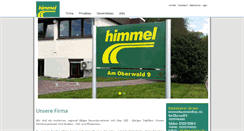 Desktop Screenshot of himmel-bau.de